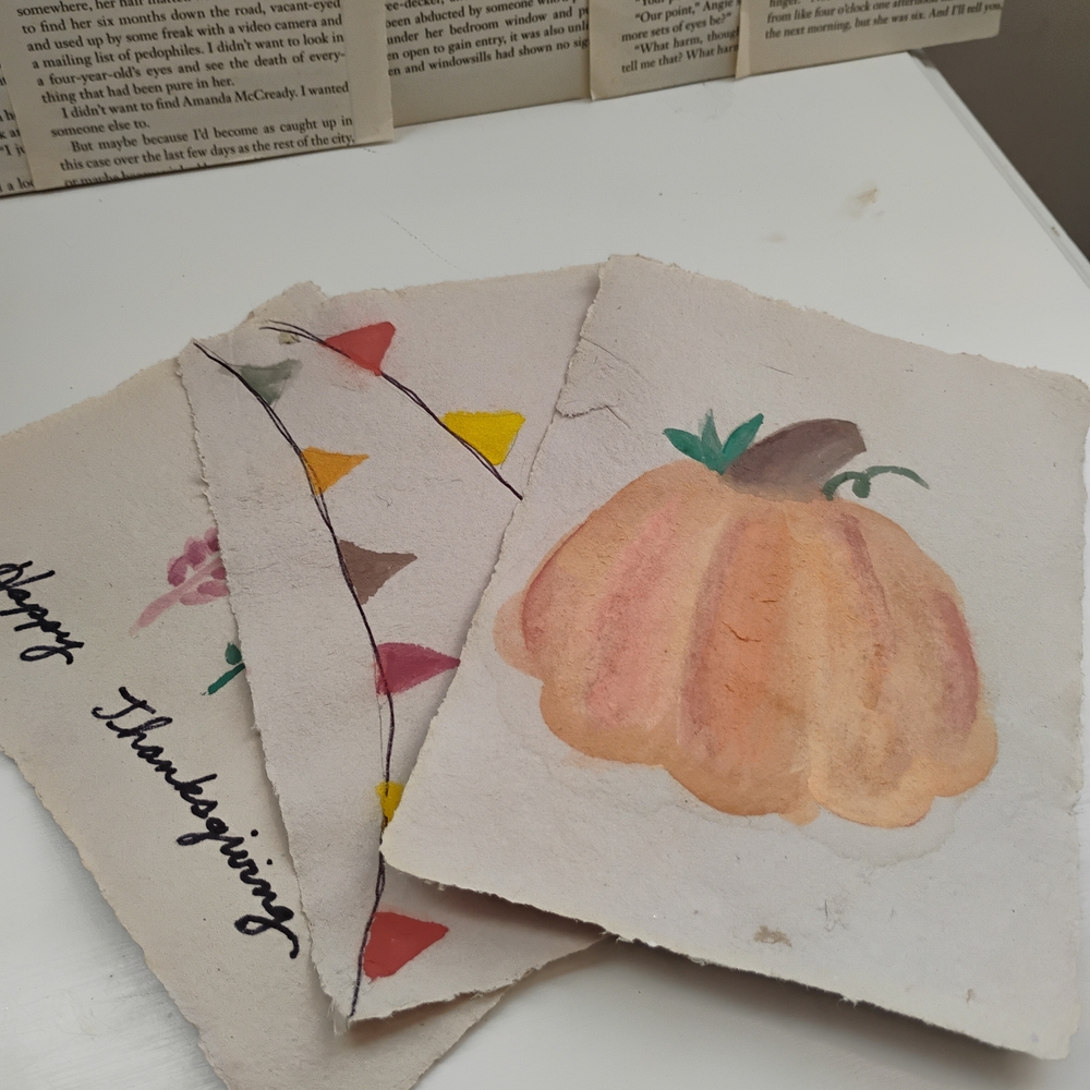Festive Fall Greeting Cards Set - Picture 3 of 6